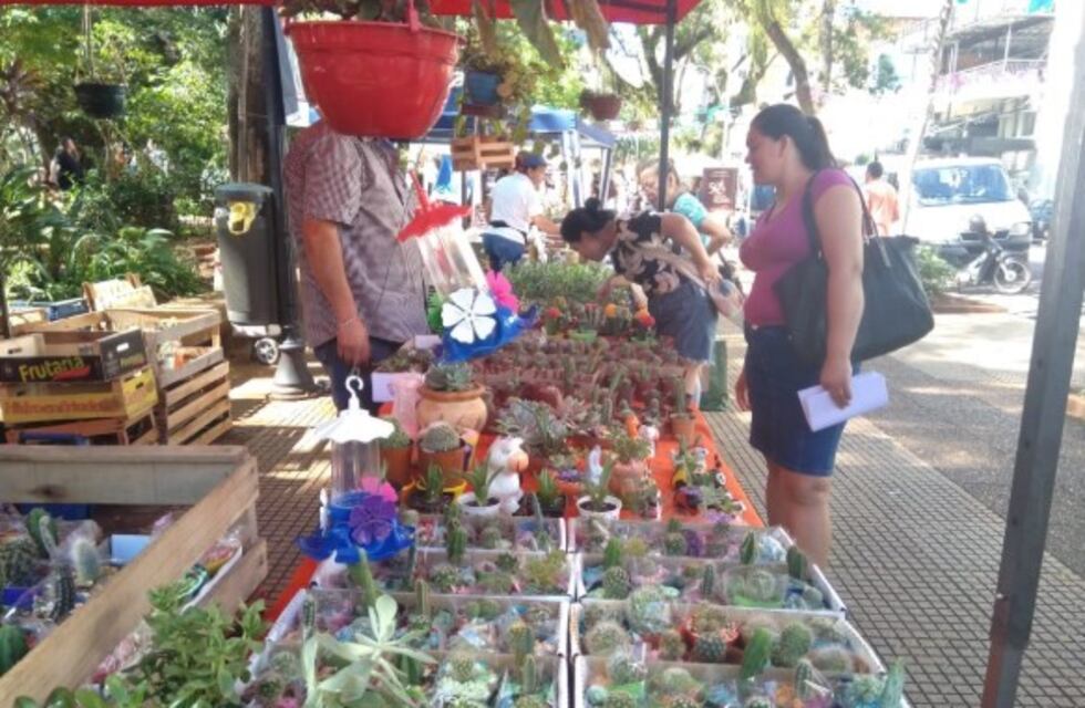 Feria "Caminos de artesanos" en la previa del Festival del Litoral