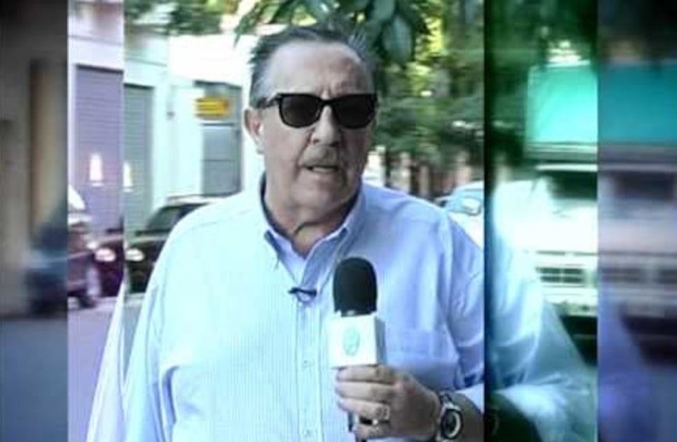 Se accidentó trabajando un mítico cronista de la TV rosarina