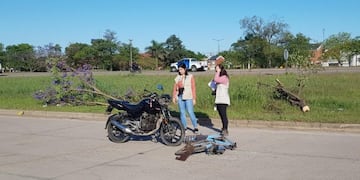 Murió atropellado un ciclista por una moto que circulaba por la colectora de la ruta 11 en Resistencia\u002E (Web)\u002E