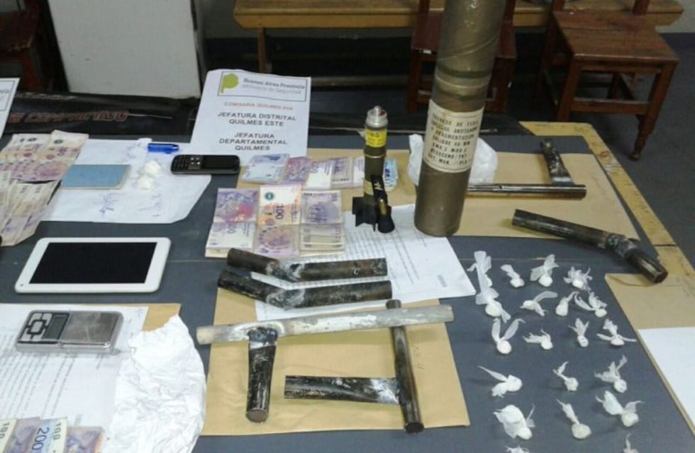Cayó una banda narco que operaba en Quilmes y Berazategui