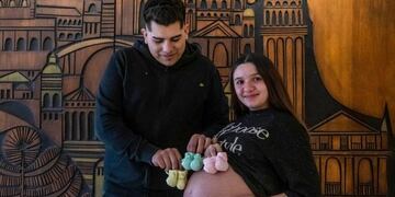 Una pareja marplatense tendrán trigemelas idénticas: hay muy pocos casos en el mundo (Foto: Diego Izquierdo para Télam)