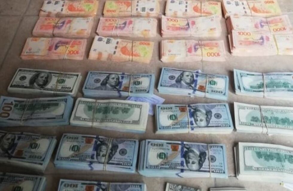 Juego clandestino en Santa Fe: hallaron 160.000 dólares y 7.000.000 de pesos