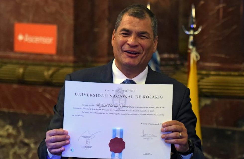 Rafael Correa tildó de "descarado" a Durán Barba y pidió "disculpas al pueblo argentino"
