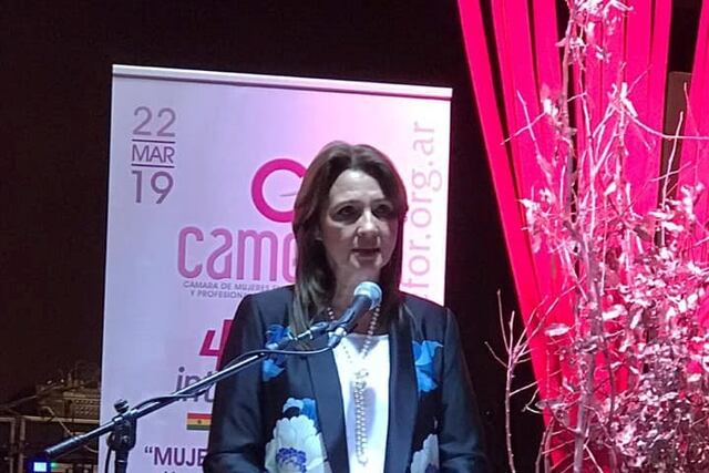 Norma Ríos, presidente de la Cámara de Mujeres Empresarias, Emprendedoras, y Profesionales de Formosa