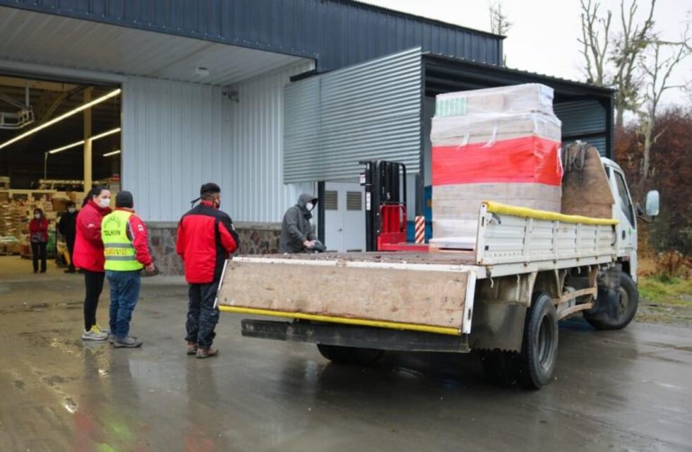 El municipio recibió la segunda donación de productos de primera necesidad