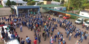 Paro en Refinor\u002E (El Tribuno)