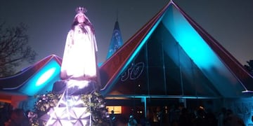 misa y procesion en honor a Nuestra Señora de la Merced en Arroyito