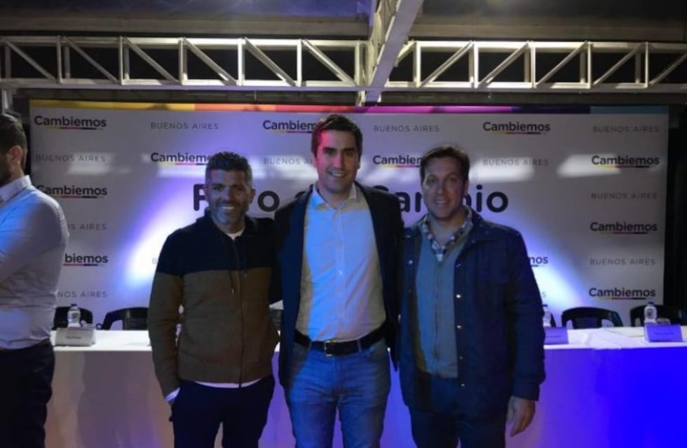 Rojas junto a Dominguez Yelpo en el Foro Cambiemos 2019