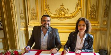 Ushuaia firmó convenios con la embajada de Francia\u002E