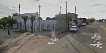 El malviviente fue detenido por Figueroa Alcorta y avenida Moreno\u002E (Street View)