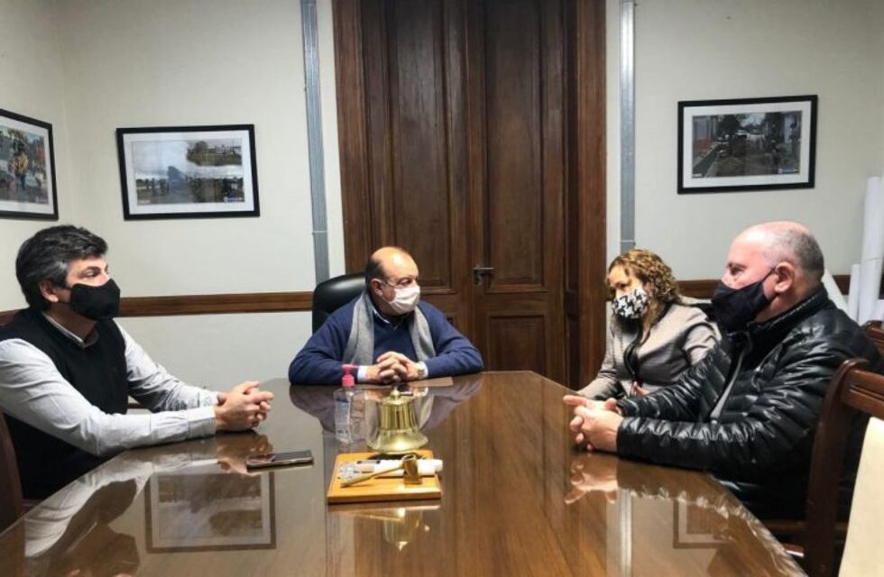 El Intendente recibió a dirigentes del Sindicato de Empleados de Comercio