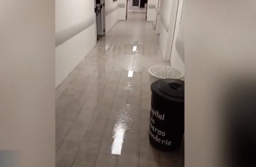 El Hospital de Tilisarao se inundó antes de que fuera inaugurado