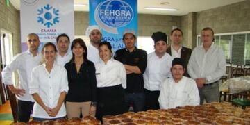 Tradicional amasada navideña de El Calafate