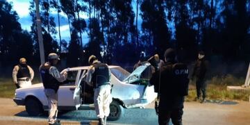 Operativo en Ruta 88