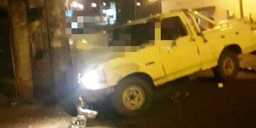 En el accidente solo se registraron daños materiales\u002E