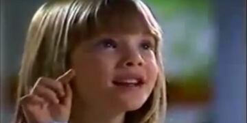 La publicidad que realizu00f3 Luisana Lopilato cuando era una niu00f1a\u002E