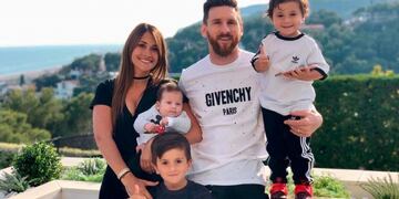 El tierno regalo de Thiago Messi a sus papás