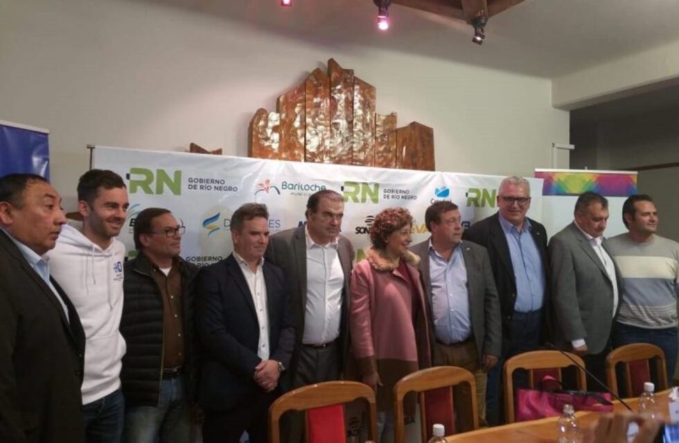 Fue presentada la tercera fecha del Circuito Mundial de Snow Voley en Bariloche
