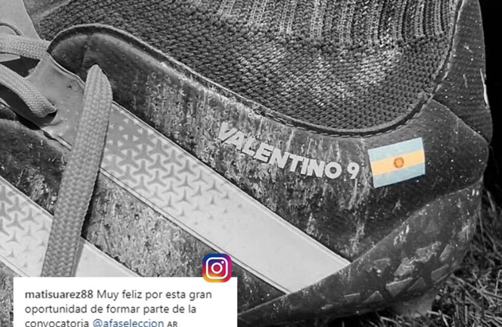 La dedicatoria de Matías Suárez por su convocatoria a la Selección