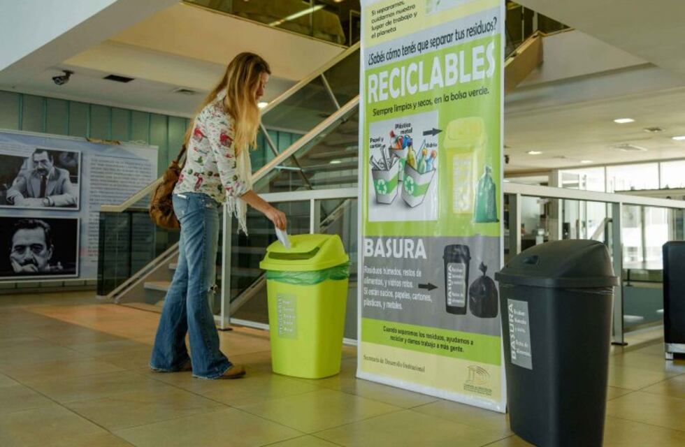 La UNTDF inicia un plan de gestión integral de residuos en sus sedes de Ushuaia