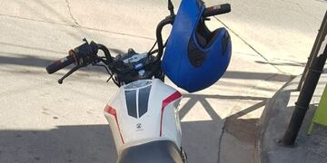 Secuestro de moto sin papeles