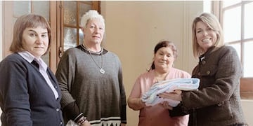 Donación de Mantas y escarpines al Hospital Pirovano (Lu24)