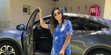 Polémica por el video de Cinthia Fernández manejando con su hija en el baúl