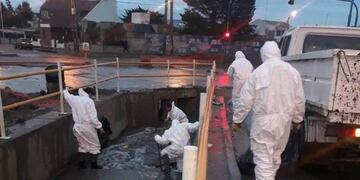 Se refuerza el mantenimiento preventivo en desagües pluviales