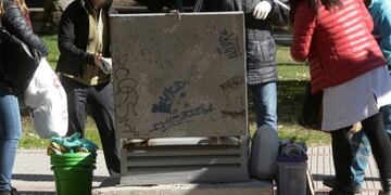 Los chicos recibieron además una clase de historia sobre el monumento y deberán preparar un informe para presentarlo a sus docentes\u002E