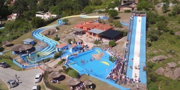 Acuatiboggan en Carlos paz