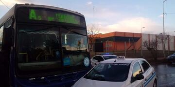 Es una esquina muy peligrosa\u002E Fotos: Adriana Lucero\u002E