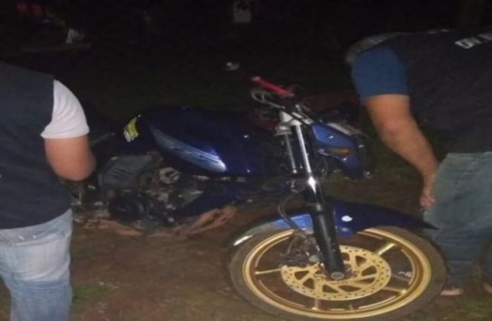 Apareció en Eldorado una moto que fue robada en Garuhapé