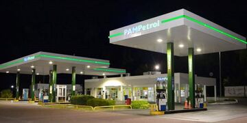 La estación de servicios de General Acha en donde se realizó el procedimiento (Cosega)