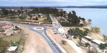 La flamante Costanera de Almafuerte que fue inaugurada este martes\u002E