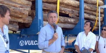 El ministro de Agroindustria, Luis Miguel Etchevehere en Expoagro\u002E