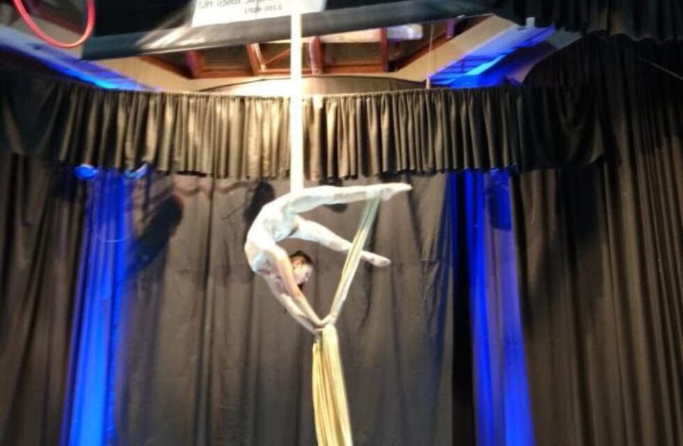 Candela Bortolini se lució en Acrotelas a nivel nacional