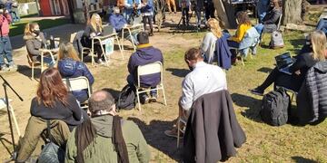 Los ediles cruzaron durante la mañana desde territorio santafesino\u002E (@concejomrosario)