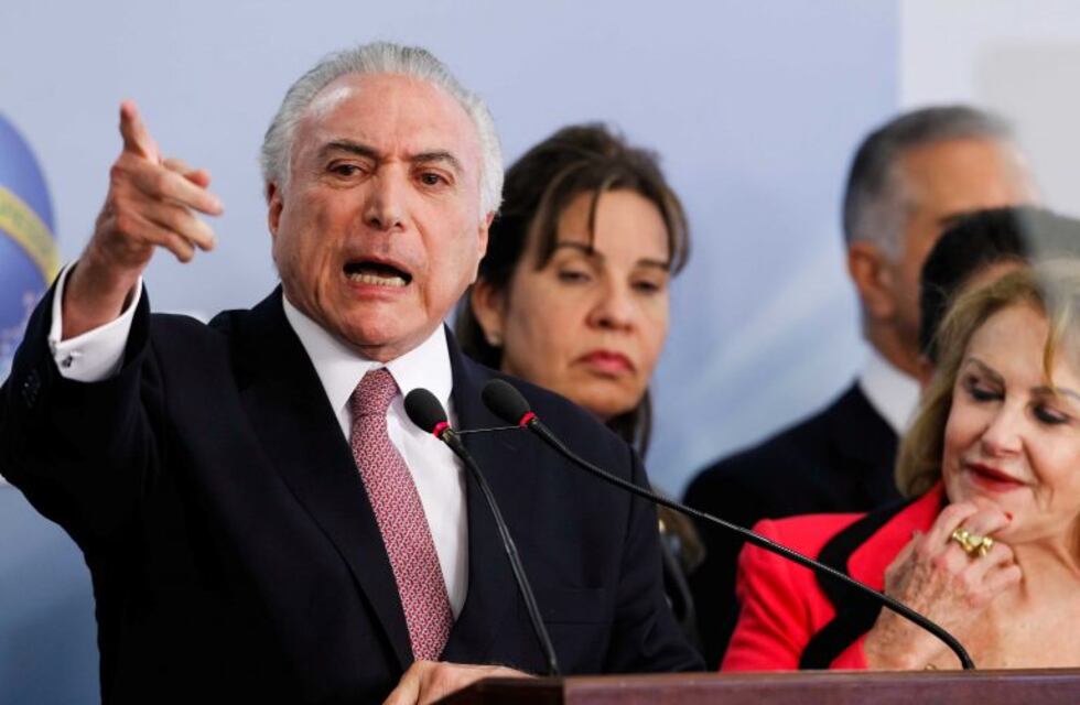 Brasil: Temer aseguró ser víctima de una "infamia" y arremetió contra el fiscal general