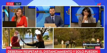 Taxista porteño visitando Carlos Paz generó polémica entre los carlospacenses\u002E (Foto: captura de pantalla video difundido en redes sociales)\u002E