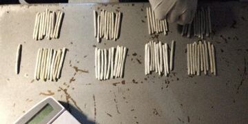 Al delincuente le hallaron unos 30 porros de marihuana. Imagen ilustrativa.