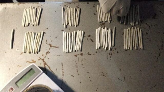 Al delincuente le hallaron unos 30 porros de marihuana. Imagen ilustrativa.