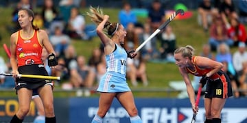 Las Leonas frente a Australia\u002E (FIH)