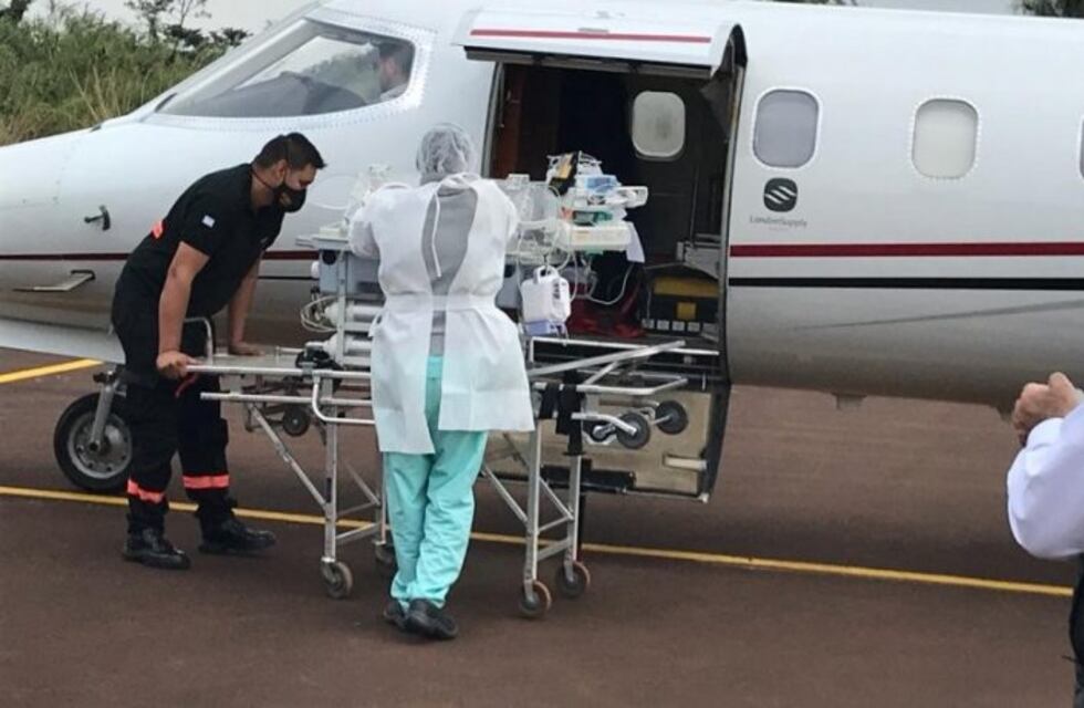 Un bebé fue trasladado de urgencia de Oberá a Buenos Aires