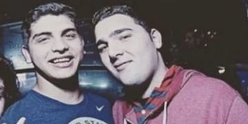 Lucas Pertossi junto a Enzo Comelli, ambos detenidos por el crimen de Fernando Báez Sosa\u002E
