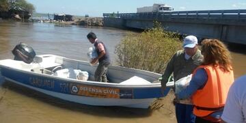 Continúan los trabajos de evacuación en Santiago del Estero\u002E