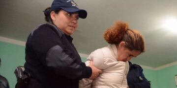 Cuando Malvina Soledad Rojas fue procesada en 2017\u002E Foto: El Diario de la República\u002E