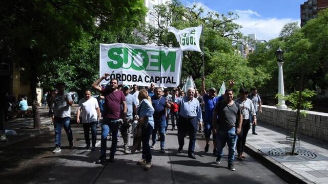 Empleados municipales cordobeses