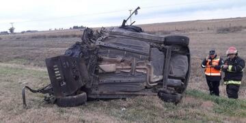 Accidente fatal en Ruta 7 en cercanías de Rosales, en el sur de Córdoba\u002E