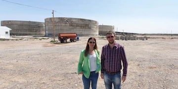 Funcionarios del Gobierno pampeano visitaron la planta de biogás (APN)