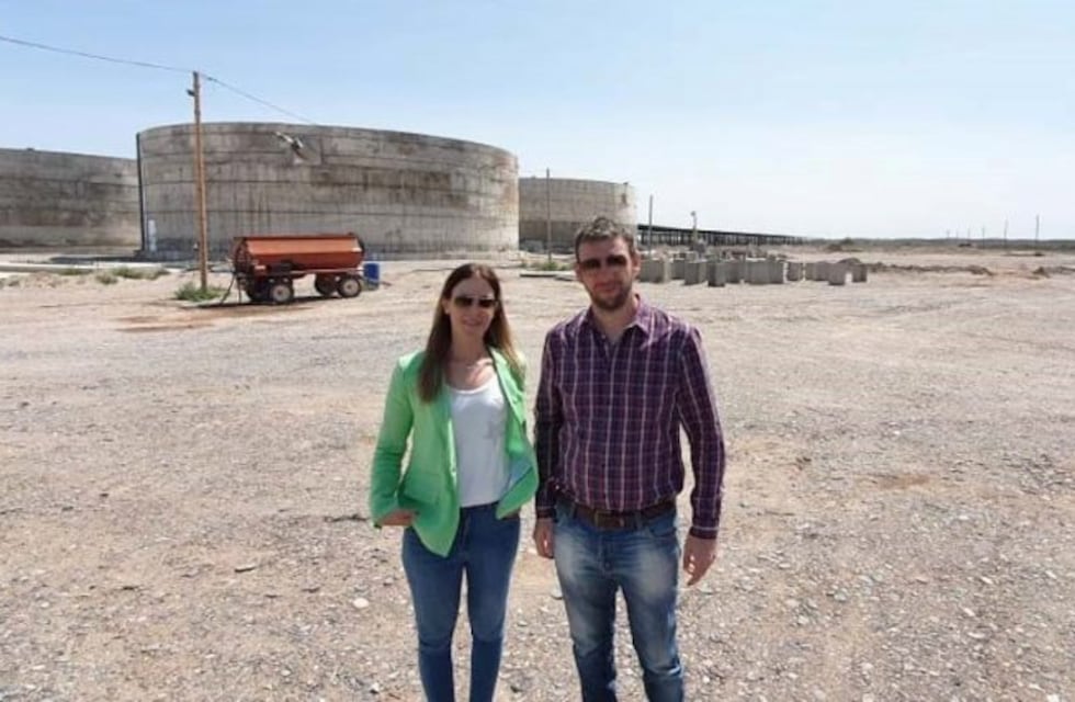 Funcionarios del Gobierno de La Pampa visitaron la planta de biogás en 25 de Mayo